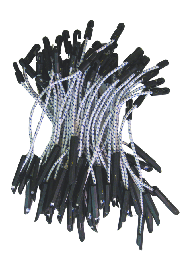 Sitemax Elastic Ties (100 ties/pkt, Sold as pkts, 10 Pkts/Crt)